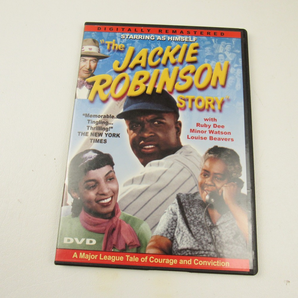 The Jackie Robinson Story DVD Digitally Remastered Movie Ruby Dee